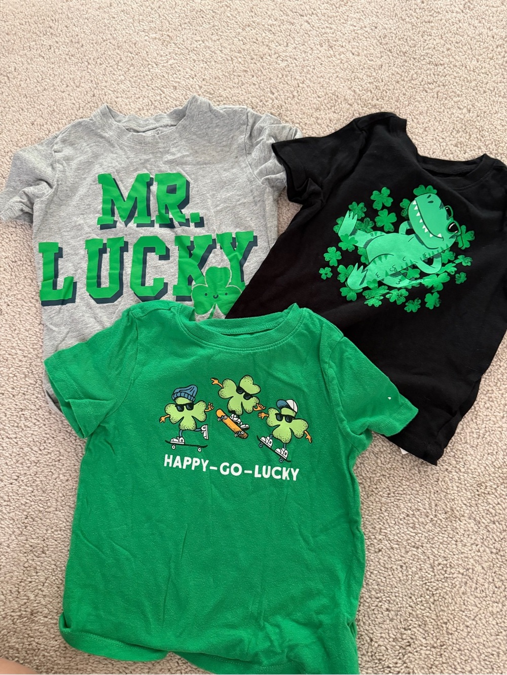 Toddler Boy 3T St. Patrick’s Day shirts